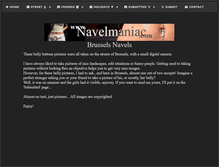 Tablet Screenshot of navelmaniac.com